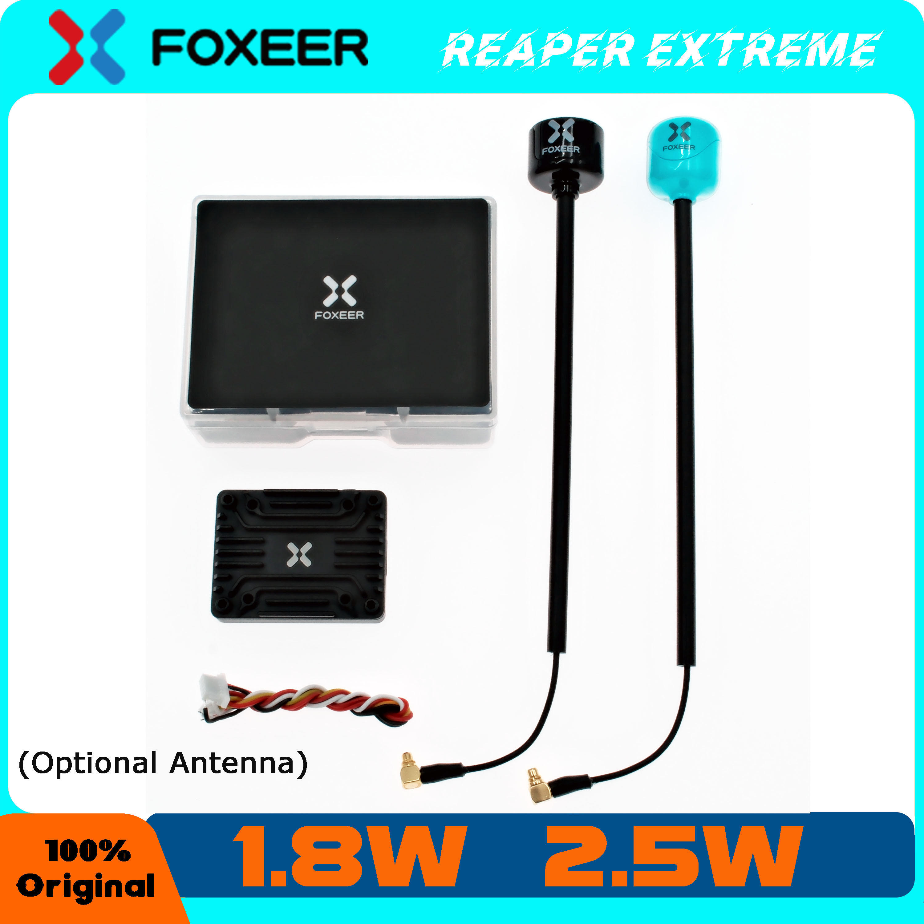 Foxeer Reaper สุดยอด2.5W/1.8W  - Foxeer Reaper Extreme 2.5W Vtx บทวิจารณ์และราคา
