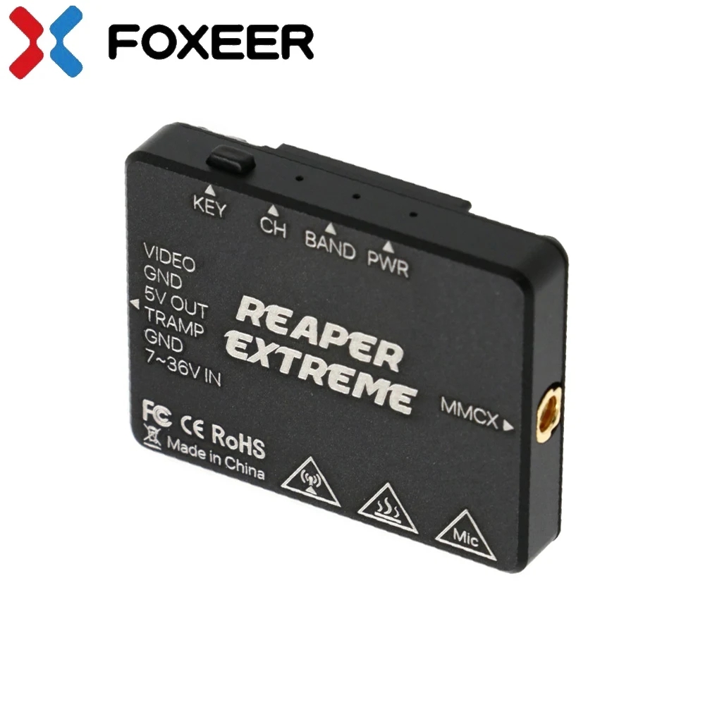 Foxeer 5.8G Reaper V2สุดขีด2.5 - Foxeer Reaper Extreme 2.5W Vtx บทวิจารณ์และราคา