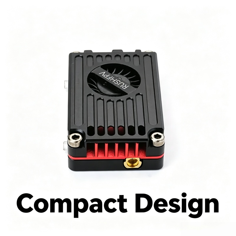 RUSHFPV RUSH MAX SOLO 2.5W VTX - Rushfpv Rush Max Solo 5.8G 2.5W Vtx บทวิจารณ์และราคา