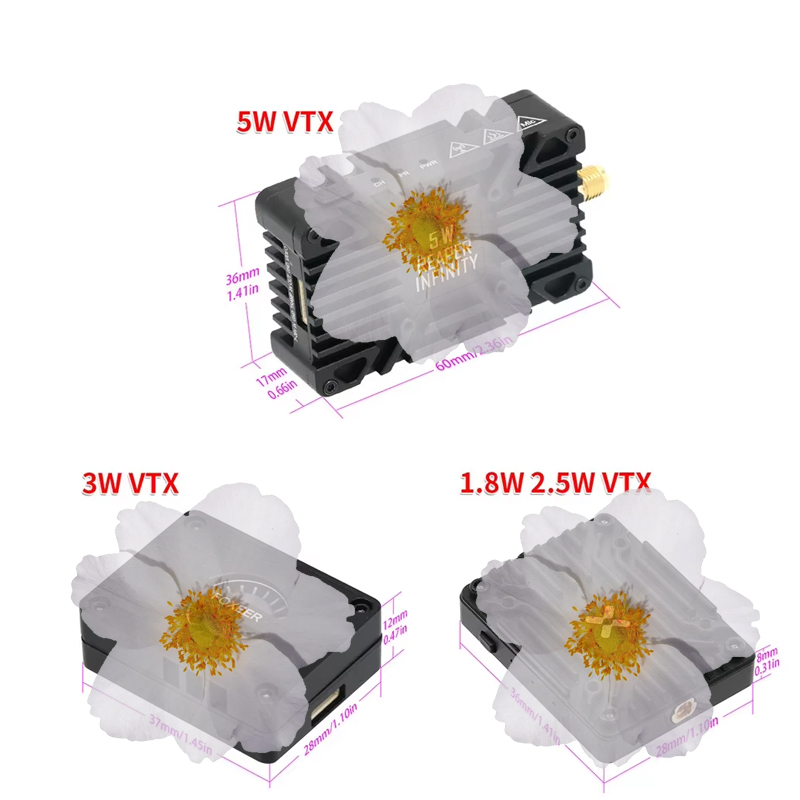 Foxeer Reaper Extreme V2 5.8G  - Foxeer Reaper Extreme 2.5W Vtx บทวิจารณ์และราคา